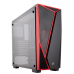 Corsair Carbide Series SPEC-04 Tempered Glass Mid Tower Gaming Case - Black/Red